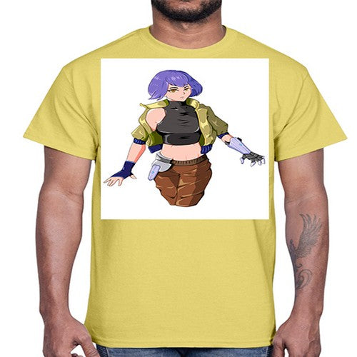 girl with gauntlet169#- anime- Cotton Tee