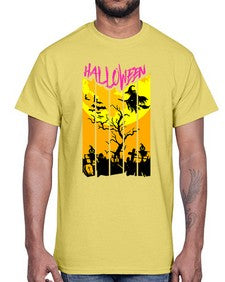 halloween 499#- art pop art- Cotton Tee