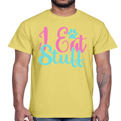i eat stuff Style 82#- dogs- Cotton Tee