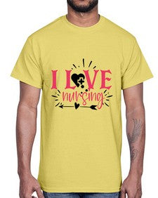 i love nursing Style Style 900#- nurse- Cotton Tee