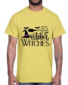 its october witches 34#- witch- Cotton Tee