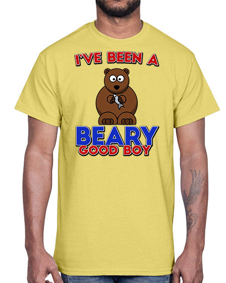 ive been a beary good boy 153#- bears - animals- Cotton Tee