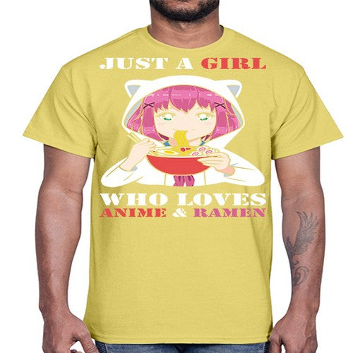 just a girl who loves anime and ramen258#- anime- Cotton Tee