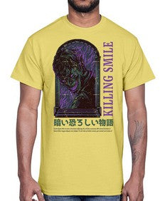 killing smile 707#- art pop art- Cotton Tee