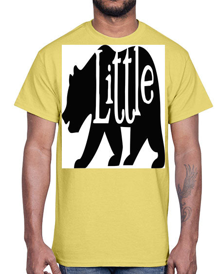 littlebear 169#- bears - animals- Cotton Tee