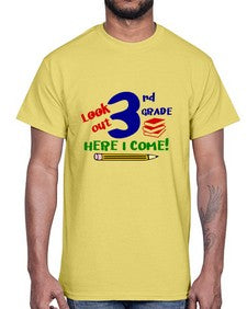 look out third grade 510#- third grade- Cotton Tee