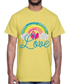 love 276#- unicorn- Cotton Tee