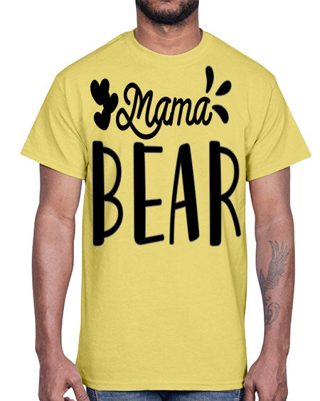 mama bear 171#- bears - animals- Cotton Tee