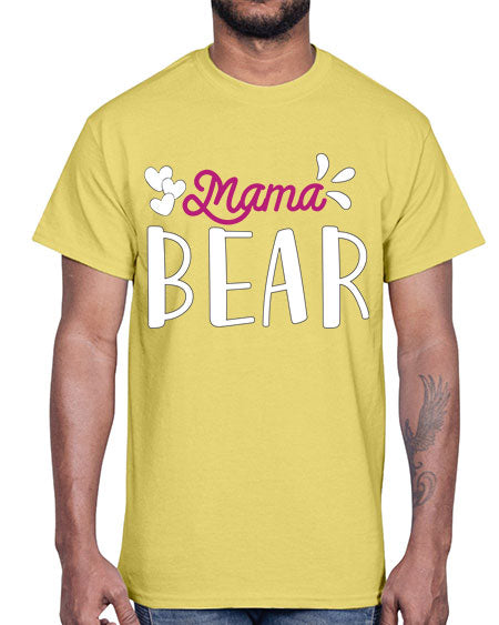 mama bear 173#- bears - animals- Cotton Tee