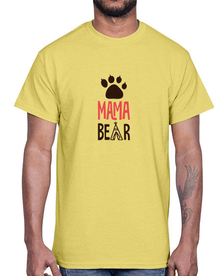 mama bear png 187#- bears - animals- Cotton Tee