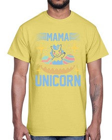 mama unicorn 295#- unicorn- Cotton Tee