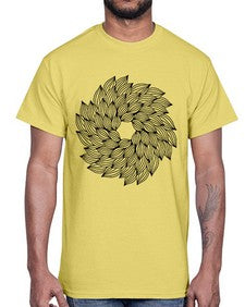 mandala 815#- mandala- Cotton Tee