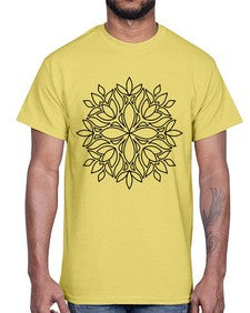 mandala 826#- mandala- Cotton Tee