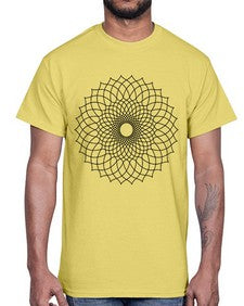 mandala 847#- mandala- Cotton Tee