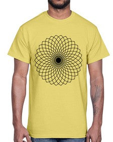 mandala 861#- mandala- Cotton Tee