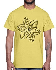 mandala 897#- mandala- Cotton Tee