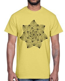 mandala 903#- mandala- Cotton Tee