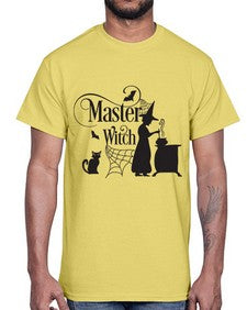 master witch 33#- witch- Cotton Tee
