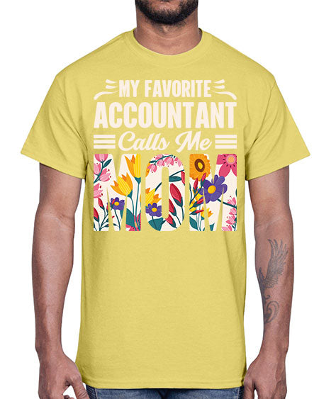 my favorite accountant 1103#- accountant- Cotton Tee