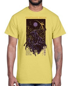 nightmare dream 954#- art pop art- Cotton Tee