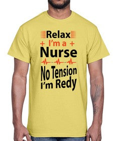 nurse tshirt 1210#- nurse- Cotton Tee