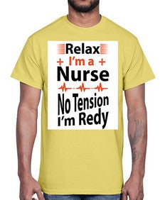 nurse tshirt 1217#- nurse- Cotton Tee