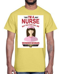 nurse tshirt 1219#- nurse- Cotton Tee