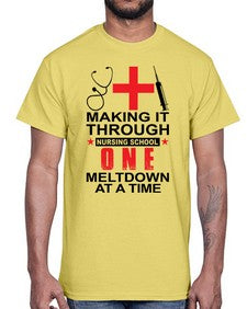 nurse tshirt png 1221#- nurse- Cotton Tee