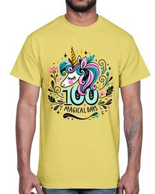 one hundred Day Magical 562#- one hundred days- Cotton Tee