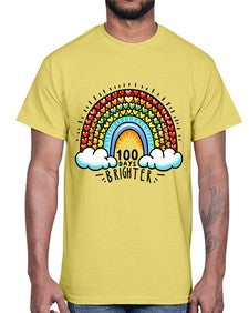 one hundred Days Brighter 565#- one hundred days- Cotton Tee