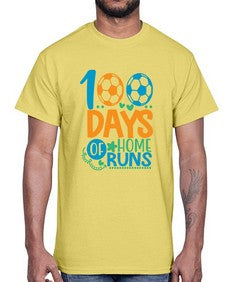 one hundred days of home runs 568#- one hundred days- Cotton Tee