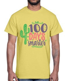 one hundred days smarterr 580#- one hundred days- Cotton Tee
