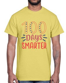 one hundred days smarterr 581#- one hundred days- Cotton Tee