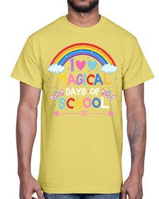 one hundred magical days of school 594#- one hundred days- Cotton Tee