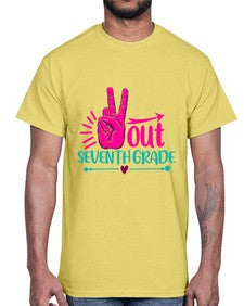 out seven grade 612#- seventh grade- Cotton Tee
