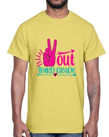 out third grade 614#- third grade- Cotton Tee