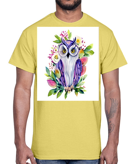 owl 1#- owl- Cotton Tee