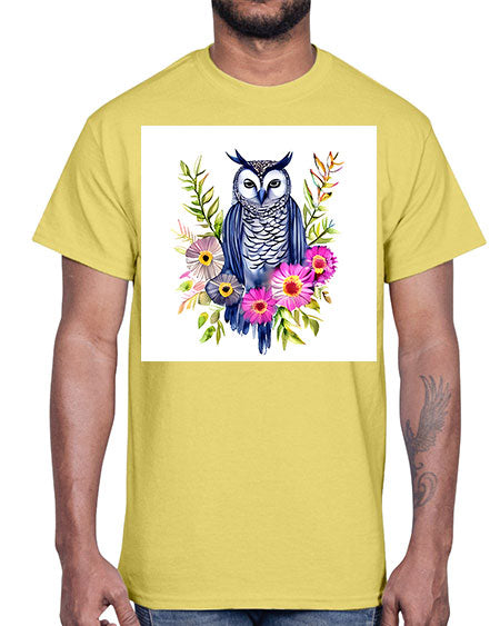 owl 20#- owl- Cotton Tee
