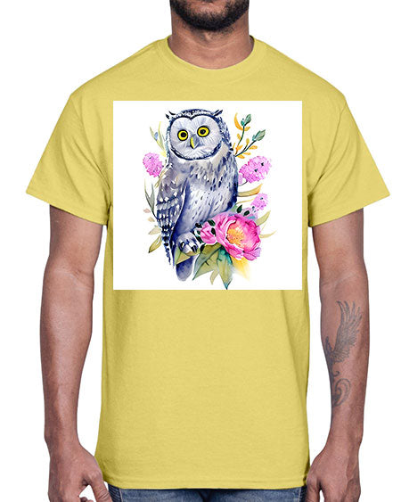 owl 21#- owl- Cotton Tee