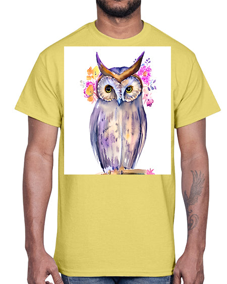 owl 22#- owl- Cotton Tee