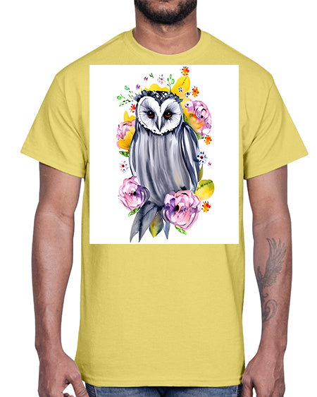 owl 27#- owl- Cotton Tee