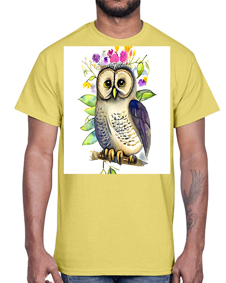 owl 30#- owl- Cotton Tee