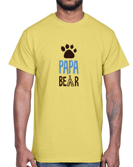 papa bear png 223#- bears - animals- Cotton Tee