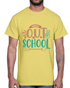 peace out school 639#- general school- Cotton Tee