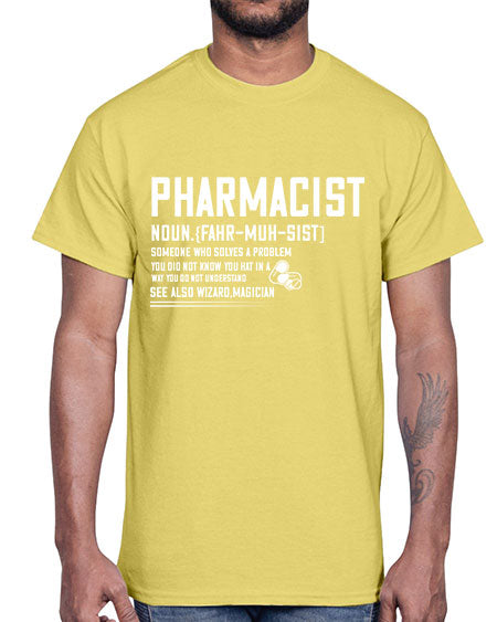 pharmacist definition 1308#- pharmacist- Cotton Tee