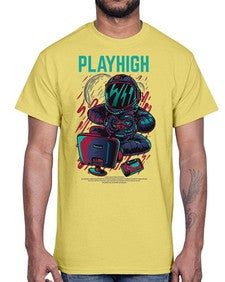 playhigh jhhfr 989#- art pop art- Cotton Tee