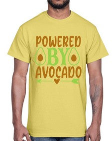 powered by avocado 370#- Avocado- Cotton Tee