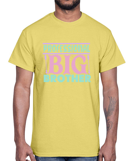 professional big brother Style 195#- kids- Cotton Tee