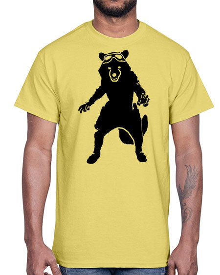 raccoon 47#- raccoon- Cotton Tee