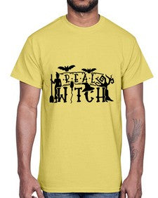 real witch 29#- witch- Cotton Tee